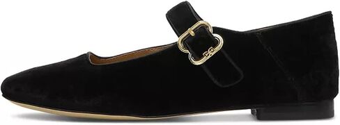 FYS Women Square Toe Low Heel Mary Jane Pumps Flats Ballets Buckled Dress Daily Comfortable Shoes in Kuwait