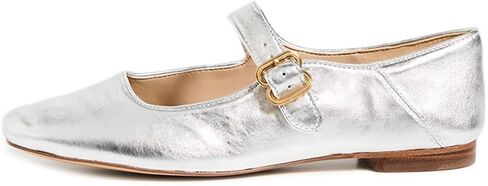 FYS Women Square Toe Low Heel Mary Jane Pumps Flats Ballets Buckled Dress Daily Comfortable Shoes in Kuwait