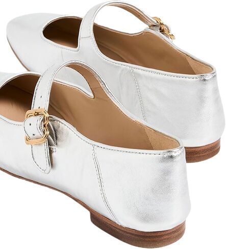 FYS Women Square Toe Low Heel Mary Jane Pumps Flats Ballets Buckled Dress Daily Comfortable Shoes in Kuwait
