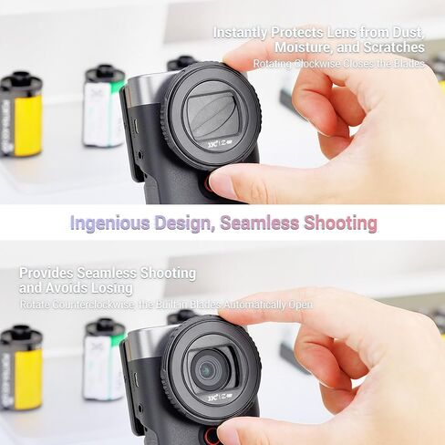 غطاء غطاء العدسة JJC و Camera Case Case for Canon PowerShot V10 Camera in Saudi Arabia