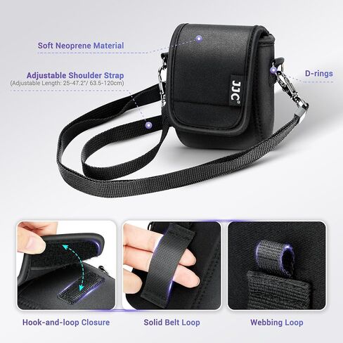 غطاء غطاء العدسة JJC و Camera Case Case for Canon PowerShot V10 Camera in Saudi Arabia