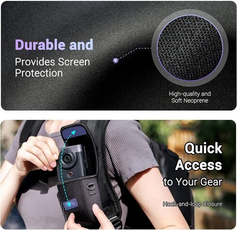 غطاء غطاء العدسة JJC و Camera Case Case for Canon PowerShot V10 Camera in Saudi Arabia