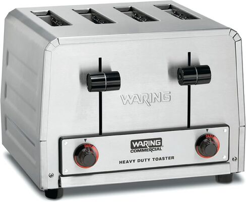 Waring 4-Slot Toaster with with Defrost Function | Professional Light-Duty Pop-Up Bread Toaster, with Defrost Function for Commercial Kitchens in Saudi Arabia