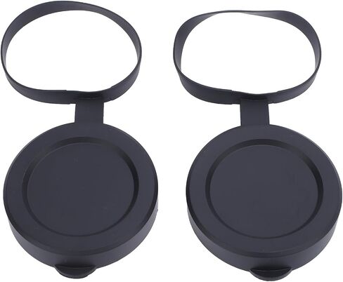 Tangxi 2PCS COPS COPS ، غطاء عدسة تلسكوب رافعة من المطاط ، مع تعليق آمن ، من 61 إلى 64 ملم مجهر أحادي ملم in Saudi Arabia