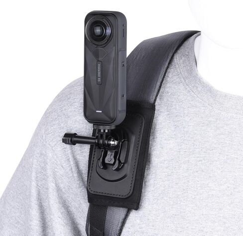 حقيبة الظهر التثبيت لـ Insta360 x5 x4 ، حزام كتف مكافحة حزام مضاد للانزلاق لـ Insta 360 X4 x3 x2 in Saudi Arabia