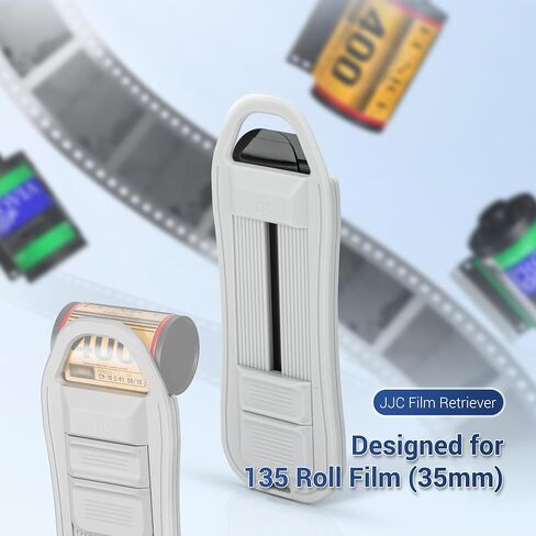 JJC Large Film Case Holder for 35mm 135 Film, IP67 Waterproof and Light-Sealed Film Roll Container with Portable 35mm Film Retriever Tool in Saudi Arabia