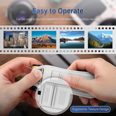 JJC Large Film Case Holder for 35mm 135 Film, IP67 Waterproof and Light-Sealed Film Roll Container with Portable 35mm Film Retriever Tool in Saudi Arabia