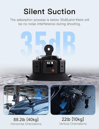 Movmax Blade Arm لـ Osmo Pocket 3 Car Mount ، Mount Cup Came Campail in Kuwait