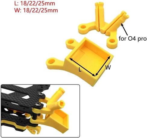 حامل TPU ثابت قوس بديل لـ Mario 5 FPV Racing Drone Frame (Camera Mount) in Saudi Arabia