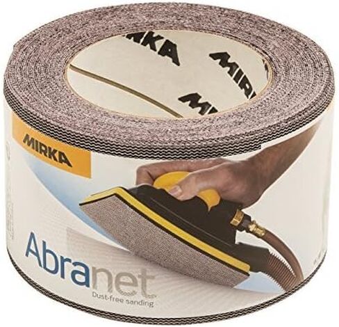 Mirka 9A-570-120 Abranet 2-3/4 x 10yd Mesh Grip Roll by Mirka in Saudi Arabia