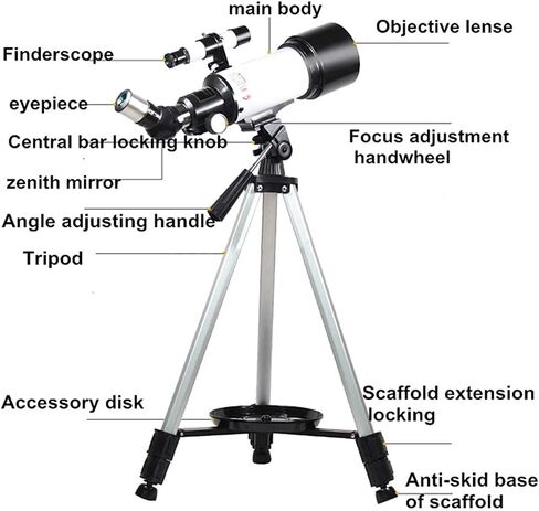مراقبة النجوم ، الفلك ، الفلك ، الفلك ، الفلكية ، حدة مع ترايبود مجاني للبالغين ، نجم القمر. in Kuwait