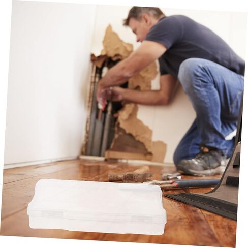 Balacoo 3pcs صناديق تخزين الصور متعددة الأغراض منظم الأجزاء الصغيرة منظم الحرف اليدوية للمجوهرات والبطاقات البريدية الحاوية البلاستيكية للسفر المكتبي والاستخدام المنزلي in Kuwait