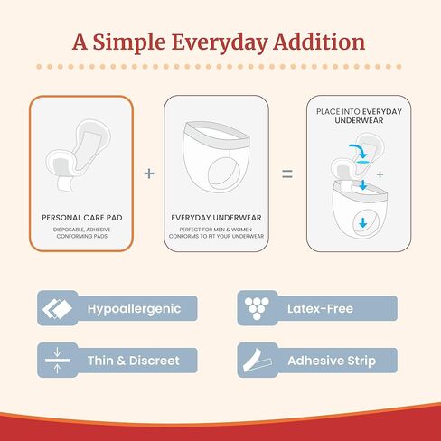 Tranquility Incontinence Personal Care Pads for Men or Women - Overnight - 96 ct in Kuwait