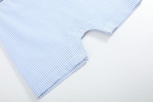 Baby Boys Smocked Shortalls in Saudi Arabia