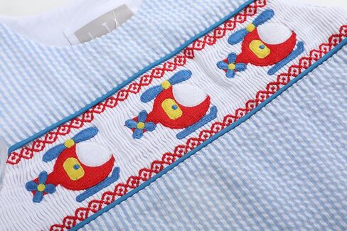 Baby Boys Smocked Shortalls in Saudi Arabia