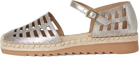 Women's Bijou Mary Jane Flat, Platinum, 9 in Saudi Arabia