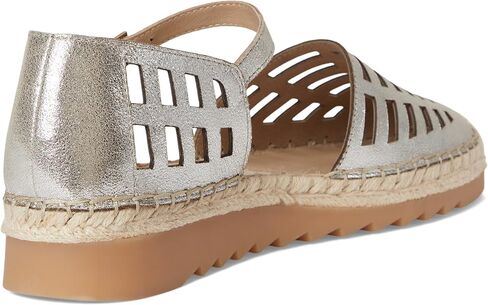 Women's Bijou Mary Jane Flat, Platinum, 9 in Saudi Arabia