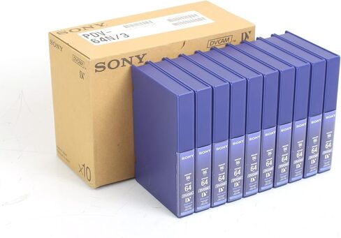 PDV-64N DVCAM 64 Minute Tape (10 Pack) Fast N Free in Saudi Arabia