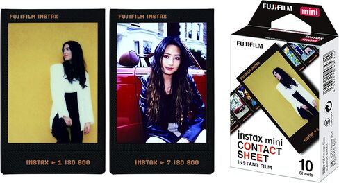 Fujifilm Instax Mini Contact Sheet Film - 10 Exposures (Pack of 2) in Saudi Arabia