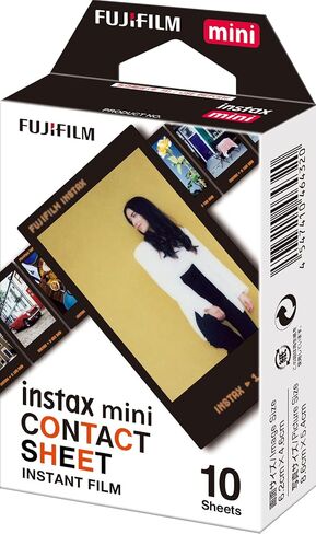 Fujifilm Instax Mini Contact Sheet Film - 10 Exposures (Pack of 2) in Saudi Arabia