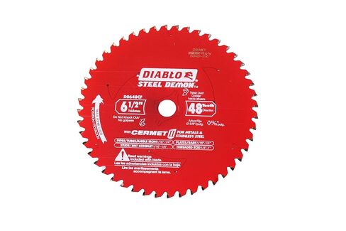 Diablo D0648CFA 6-1/2 in. x 48 Tooth Steel Demon Cermet II Metal Cutting Circular Saw Blade in Saudi Arabia