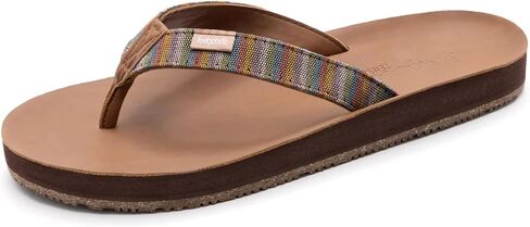 Feelgoodz Women's Zensole Slim Kinderz Water-resistant Vegan Leather/Natural Rubber Flip Flops in Saudi Arabia