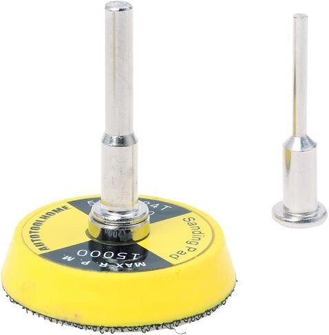 100PCS 2-Inch Sanding Discs Kit with Polishing Pads & Backing Plate – 40 to 400 Grit Sandpaper Set for Drill, Grinder & Rotary Tools in Saudi Arabia