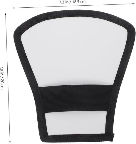 NUOBESTY Universal Flash Diffuser Softbox for Photography Silver/White Reflector Compatible Speedlight Models for Studio and Outdoor Shooting in Saudi Arabia