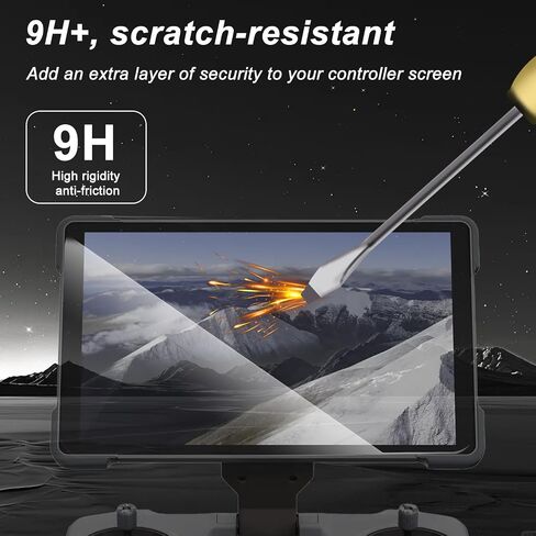 واقي شاشة 2PCS لـ DJI Mavic 4 Pro RC Pro 2 ، التعريف العالي فائقة الزجاج ، إكسسوارات تحكم الطائرات بدون طيار ، مكافحة الأجراس ، لا توجد هدايا لعشاق التصوير الفوتوغرافي الفقاعي in Saudi Arabia