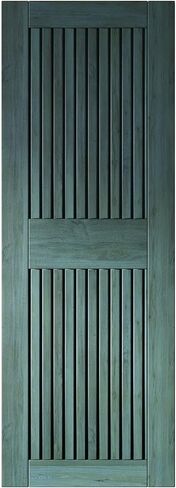 Homacer 48 in. x 84 in. Vertical Stripe Design Royal Pine Finished & Unassembled Pine Wood Barn Door (Interior Use Only) in Saudi Arabia