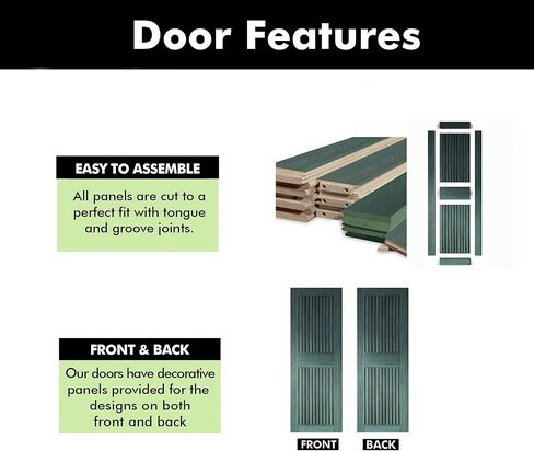 Homacer 48 in. x 84 in. Vertical Stripe Design Royal Pine Finished & Unassembled Pine Wood Barn Door (Interior Use Only) in Saudi Arabia