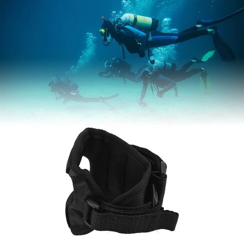 EVGATSAUTO Universal Dive Light Wrist Strap, Flashlight Wrist Adjustable Hand and Arm Mount, Diving Flashlight Wrist Holder with Soft Neoprene for Diving Equipment in Saudi Arabia