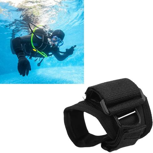 EVGATSAUTO Universal Dive Light Wrist Strap, Flashlight Wrist Adjustable Hand and Arm Mount, Diving Flashlight Wrist Holder with Soft Neoprene for Diving Equipment in Saudi Arabia