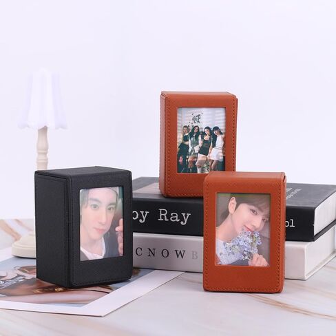 Storage Case for 2x3 Inch Films/Photos/Cards, Photo Storage Box for Fujifilm Mini 12 11 9 40 90 Evo LiPlay Instant Film (Black) in Saudi Arabia