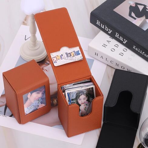 Storage Case for 2x3 Inch Films/Photos/Cards, Photo Storage Box for Fujifilm Mini 12 11 9 40 90 Evo LiPlay Instant Film (Black) in Saudi Arabia
