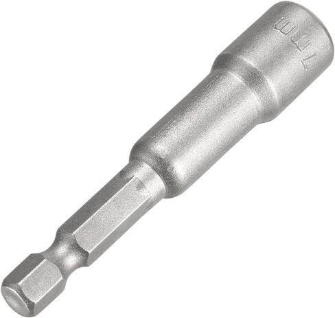 uxcell 2 pcs 1/4 "Quick-Change Hex Shank 13mm Magnetic Nut Setter Driver Bet ، طول 65 ملم ، قياس in Saudi Arabia