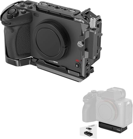SmallRig Cage for Sony FX30 FX3 with Cable Clamp + Universal Mount Plate for AirTag, for SmartTag2 in Saudi Arabia