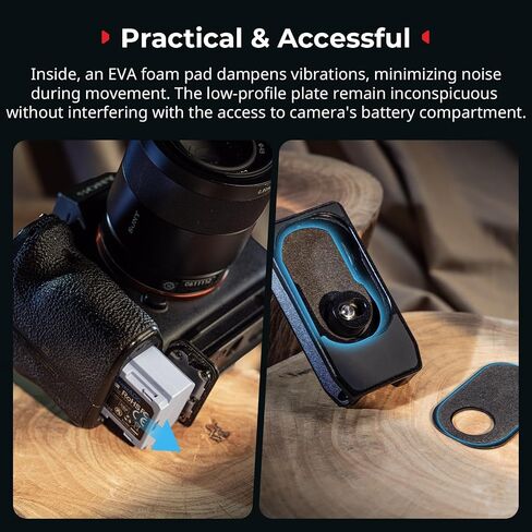 SmallRig Cage for Sony FX30 FX3 with Cable Clamp + Universal Mount Plate for AirTag, for SmartTag2 in Saudi Arabia