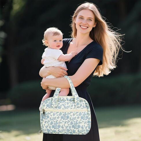 rain bunny Cotton Quilted Wearable Breast Pump Bag Compatible With Elvie, Willow and Momcozy, Pumping Bag for Work, Travel in Kuwait