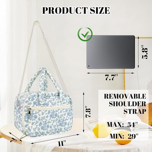 rain bunny Cotton Quilted Wearable Breast Pump Bag Compatible With Elvie, Willow and Momcozy, Pumping Bag for Work, Travel in Kuwait