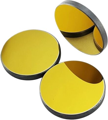 1pc Co2 Laser Si Reflective Mirrors for Laser Gold-Plated Silicon Reflector Lenses Dia. 20 25 30mm(30mm) in Saudi Arabia