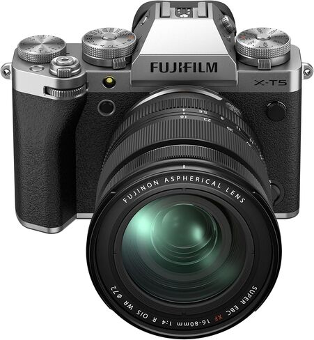 Fujifilm X-T5 Digital Digital Camera XF16-80MM Lens Kit-Silver (متجدد) in Saudi Arabia