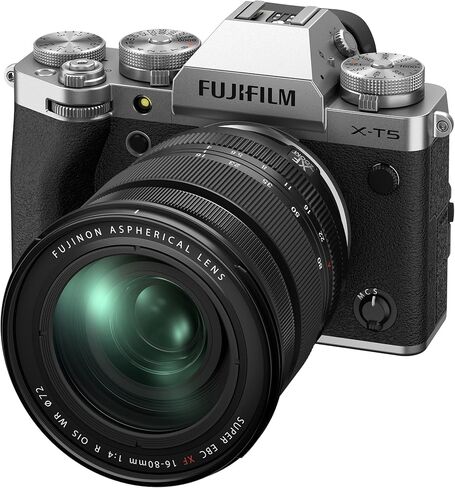 Fujifilm X-T5 Digital Digital Camera XF16-80MM Lens Kit-Silver (متجدد) in Saudi Arabia