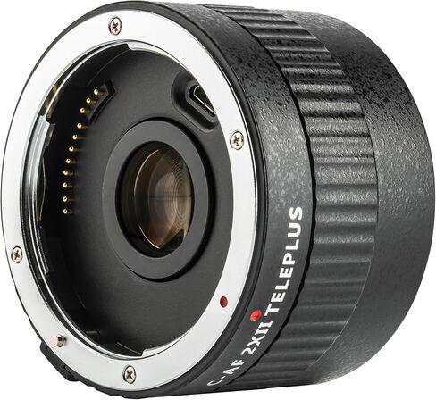 Viltrox C-AF 2X II Auto Focus 2.0x Teleconverter Extender Converter لـ Canon EF Mount Teleps Lens 135mm f/2l ، 200mm ، 300mm ، 400 مم ، 600 مم ، 70-200 مم ، 100-400 مم وكاميرا DSLR 5dii 80d 7d 7d in Kuwait