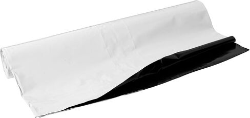 Hydro Crunch Black and White Panda Film 10 'x 50' 5.5 Mil Poly Film in Saudi Arabia