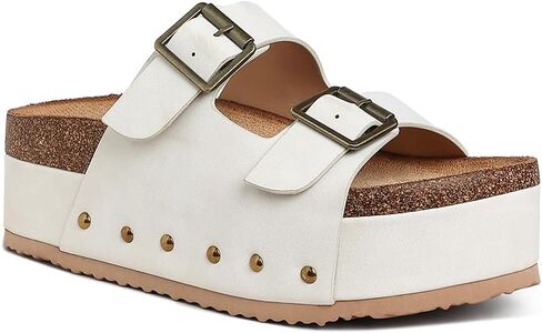Impala Studded Faux Leather Slip Ons in Kuwait