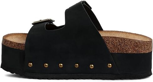 Impala Studded Faux Leather Slip Ons in Kuwait