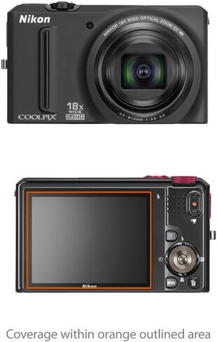 BoxWave Screen Protector Compatible with Nikon Coolpix S9100 - ClearTouch Anti-Glare (2-Pack), Anti-Fingerprint Matte Film Skin for Nikon Coolpix S9100, Nikon Coolpix S9100, AW130 in Saudi Arabia