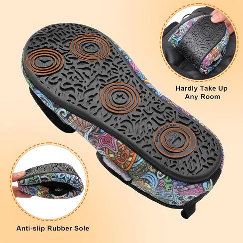 النعال المنزلية للنساء من طراز Joinfree Womens House Slippers على نطاق واسع من النعال السكري المريحة حافي القدمين أحذية Edma Tort in Kuwait
