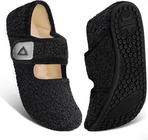 ATHMILE House Slippers for Women Men Indoor Barefoot Slippers Socks Wide Diabetic Shoes Adjustable Soft Slip on House Slippers for Home Bedroom Travel in Saudi Arabia